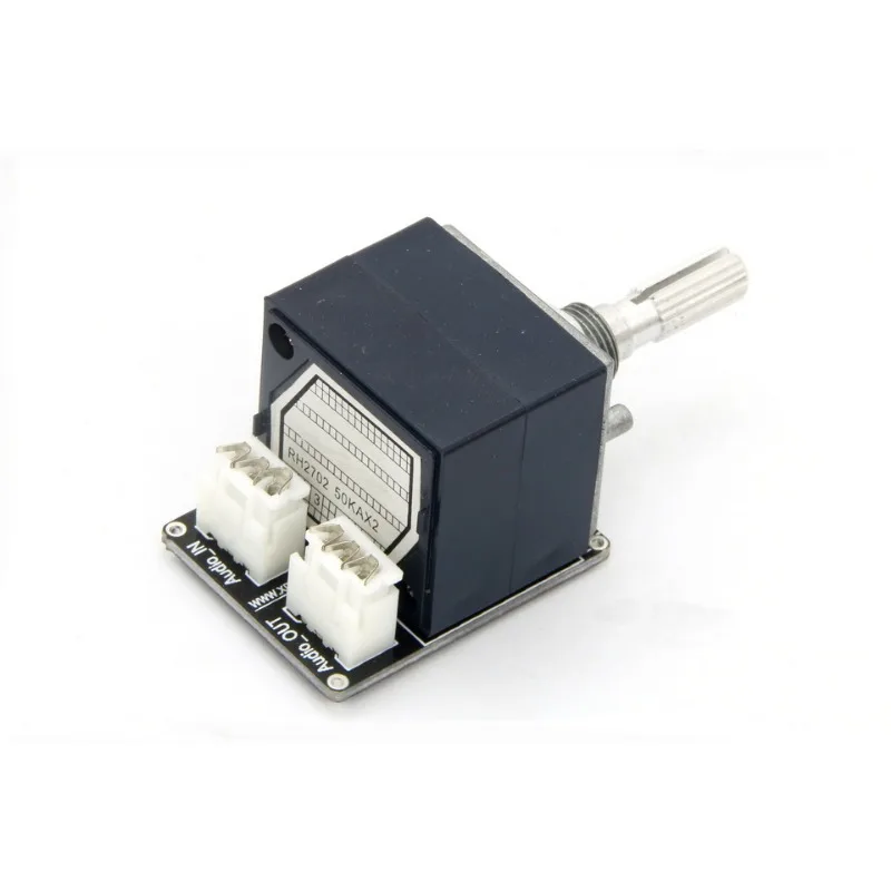 Potenciómetro de volumen PH2702 A100K X 2 o A50K X 2