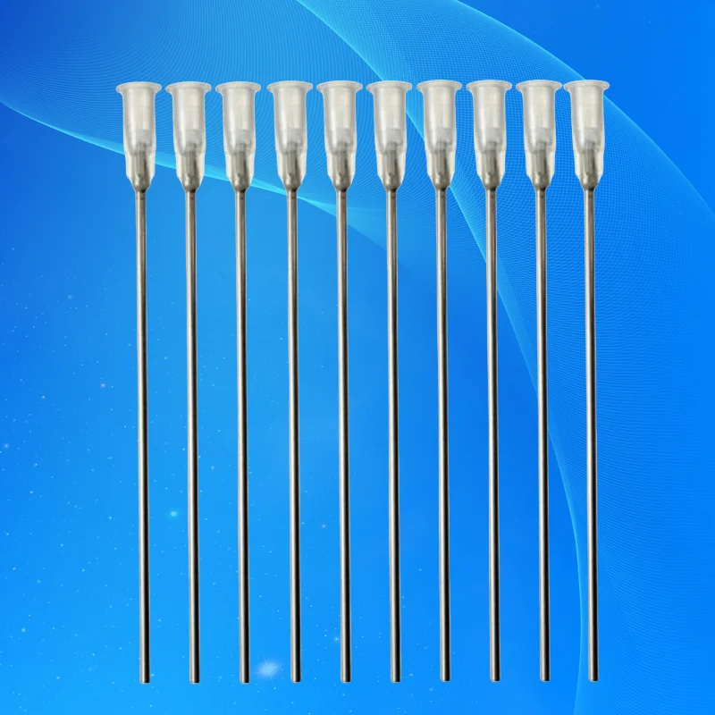 

‌ 16 г 10 см тупые дозирующие иглы | 100 мм насадки для заправки из нержавеющей стали для клея/чернил, антизасоряющийся дизайн, бесплатная доставка ‌