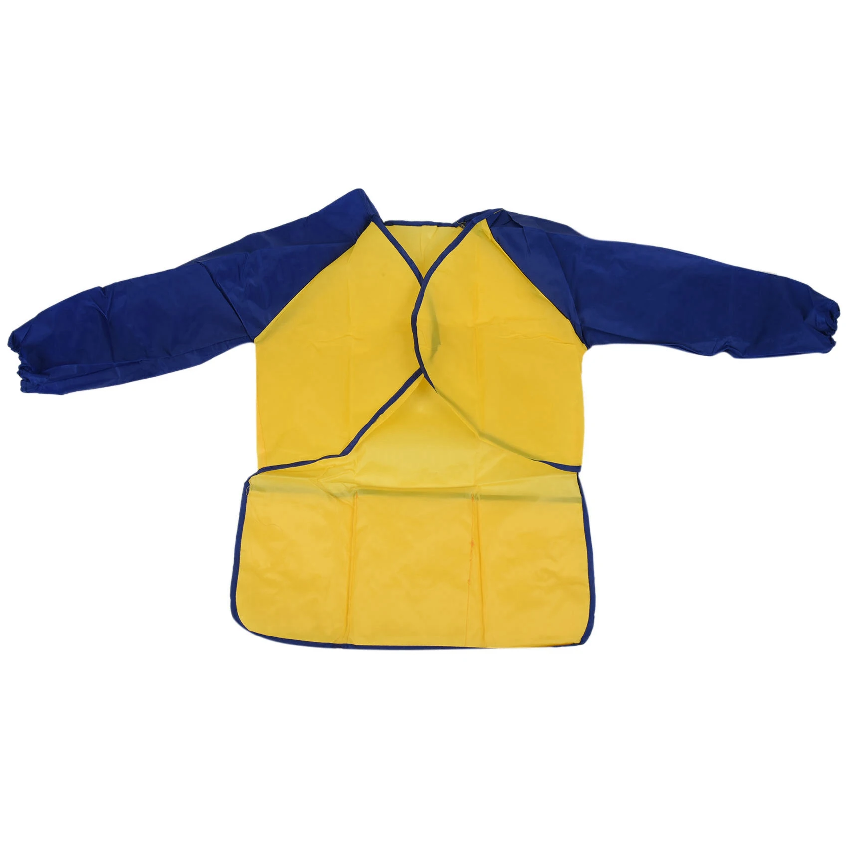 ชุดเสื้อกันเปื้อนศิลปะสำหรับเด็ก A04F-Pack จำนวน 2 ชิ้น, ผ้ากันเปื้อนสำหรับเด็กกันน้ำสำหรับวาดภาพ & ชุดแปรงทาสีฟองน้ำสำหรับเด็ก 47 ชิ้น