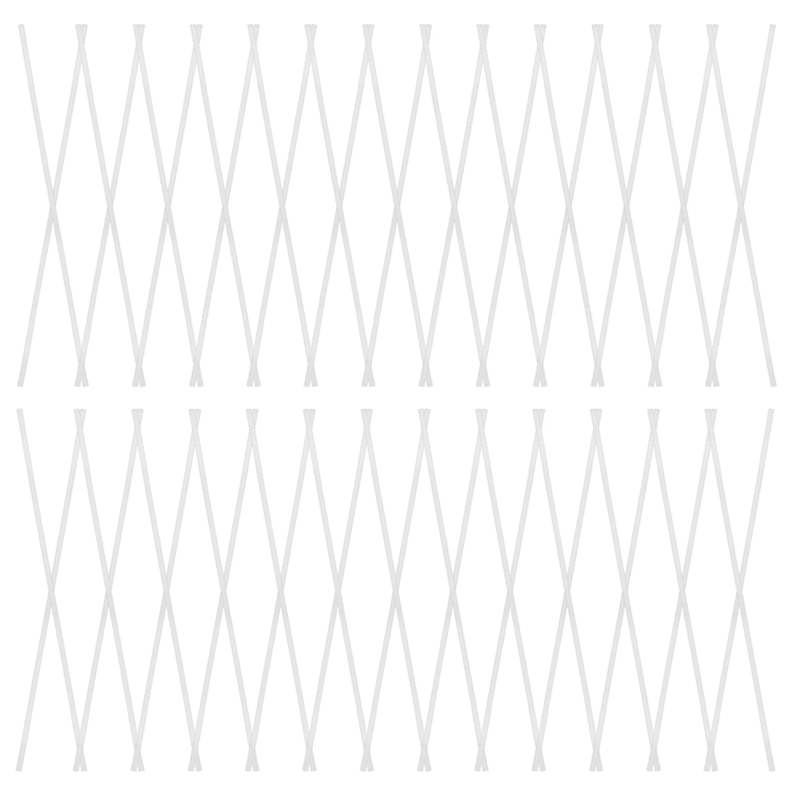 

100Pcs Rattan Reed Diffuser Sticks Fiber Refill White Essential Oil Aroma Diffuser Sticks Replacement Enhance Fragrance