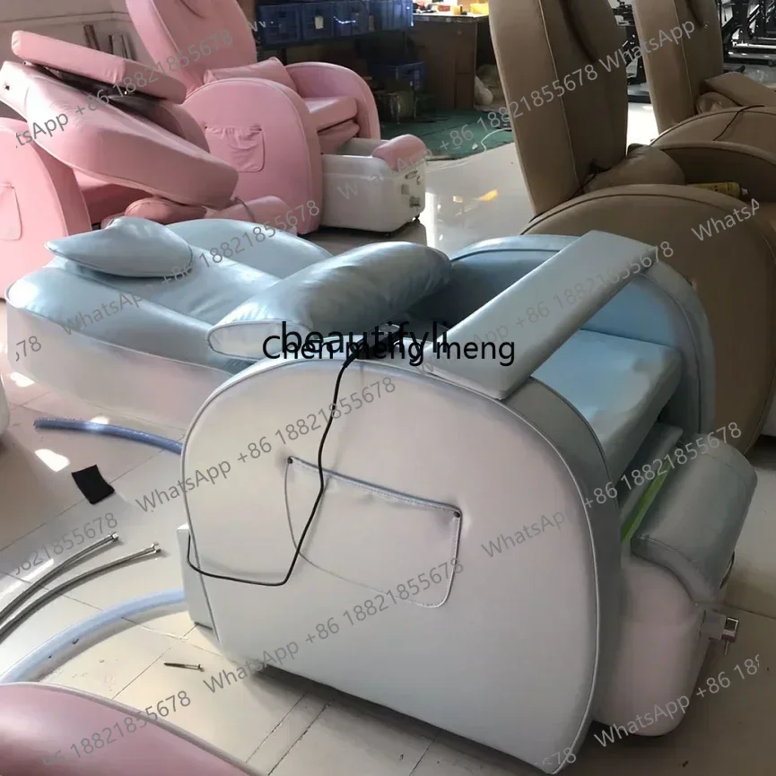 LHY26ss Electric manicure sofa chair reclining beauty experience chair, manicure and eyelashes, massage bed multi-functional rec