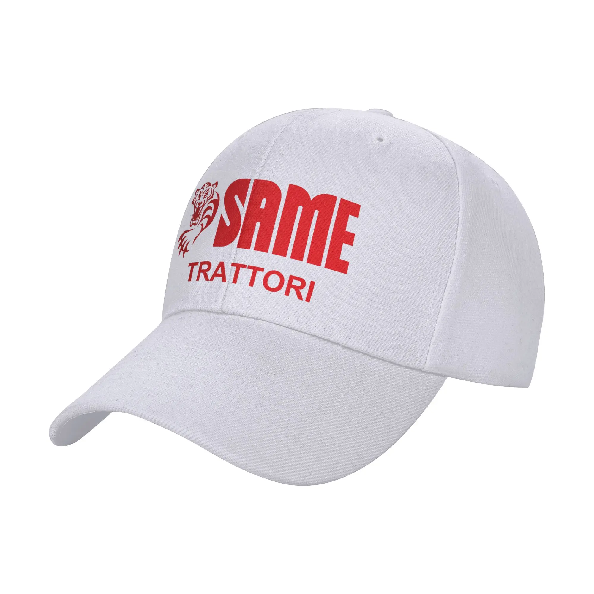 Fashion Same-Trattori Tractors Curved Brim Baseball Cap Workwear Style Visor