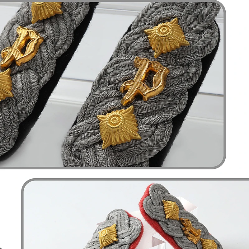 Немецкая форма, слитки, плечевой эполет для военной одежды, коллекция значков на плечо, подарок для косплея, эполеты