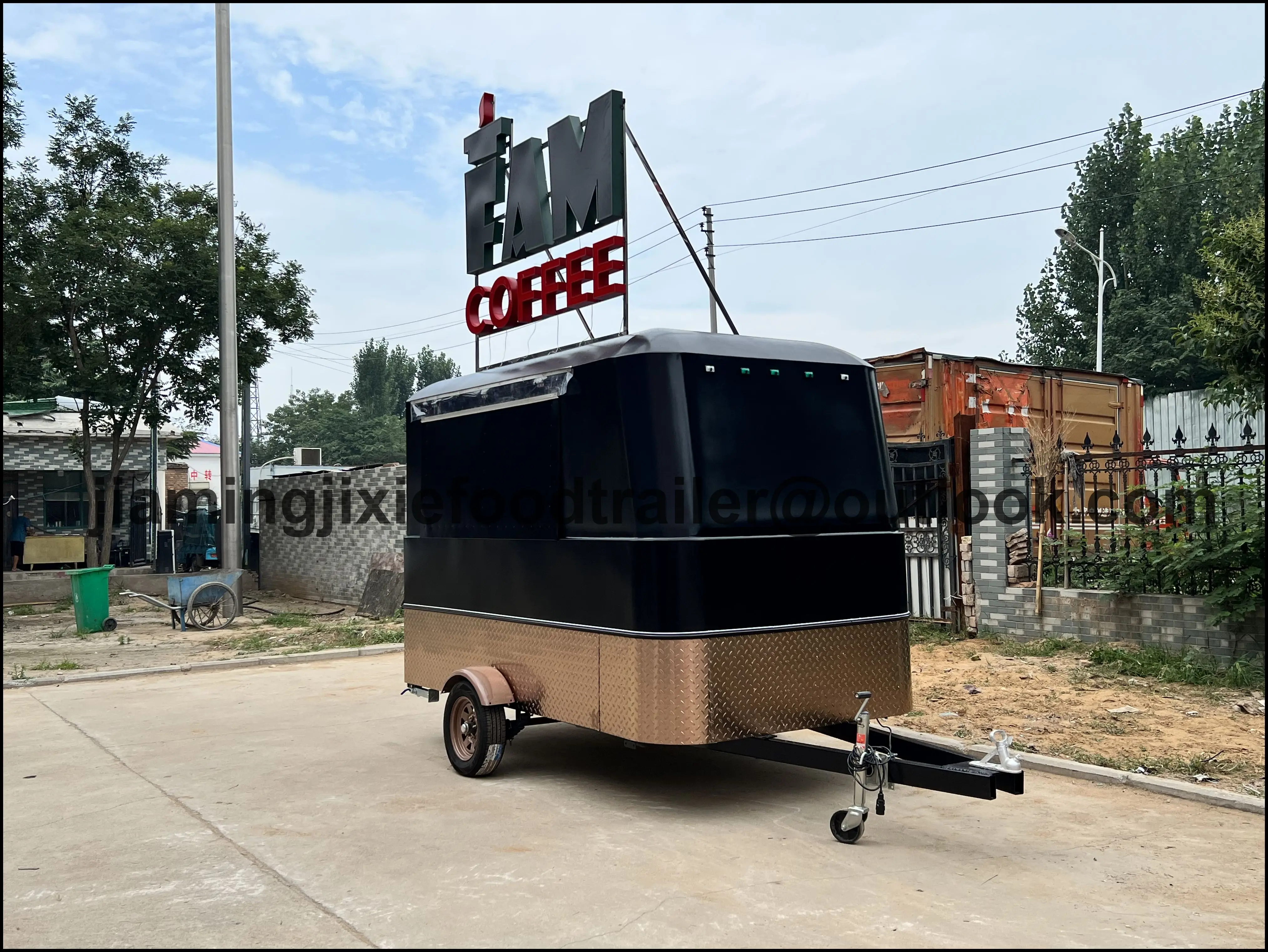 

Dining Car Carro De Comidas Catering Trailer Coffee Pizza Burger Fast Food Truck with Full Kitchen Equipment for Sale