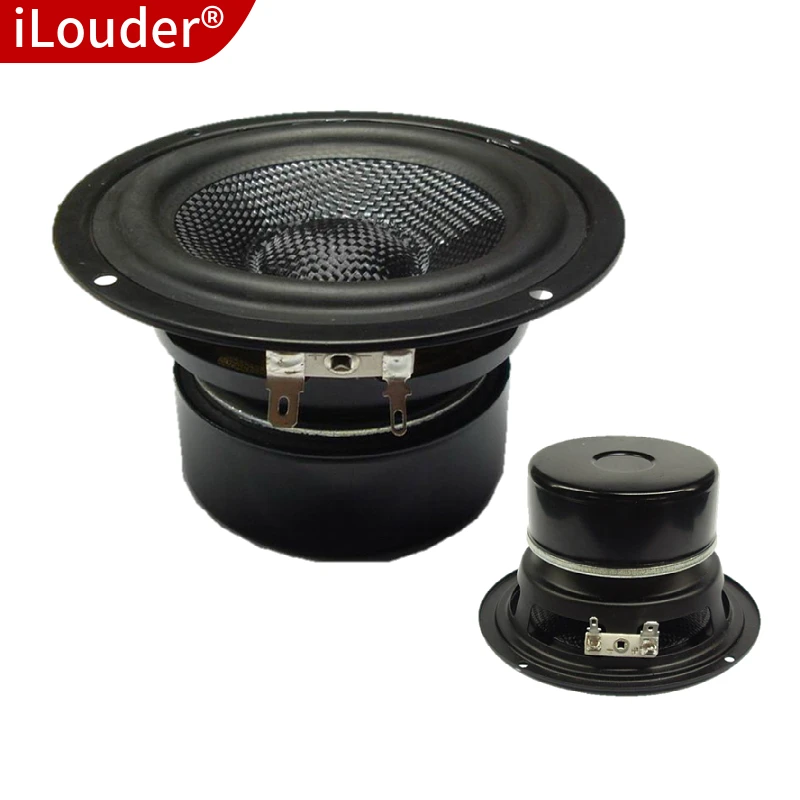 4.5 Inch 70mm-ferrite magnet Double Magnet Antimagnetic 4Ω/8Ω RMS power 30W Mid Woofer Speaker Glass fiber Mid Bass Speakers