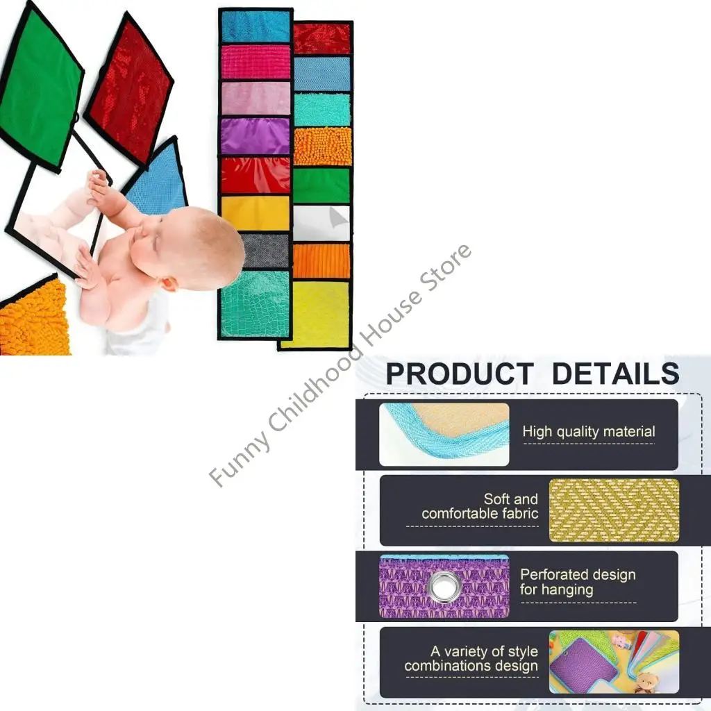 

D0LA 16XFLETABLE BABY PLAY MAT с множественной текстурированной детализацией