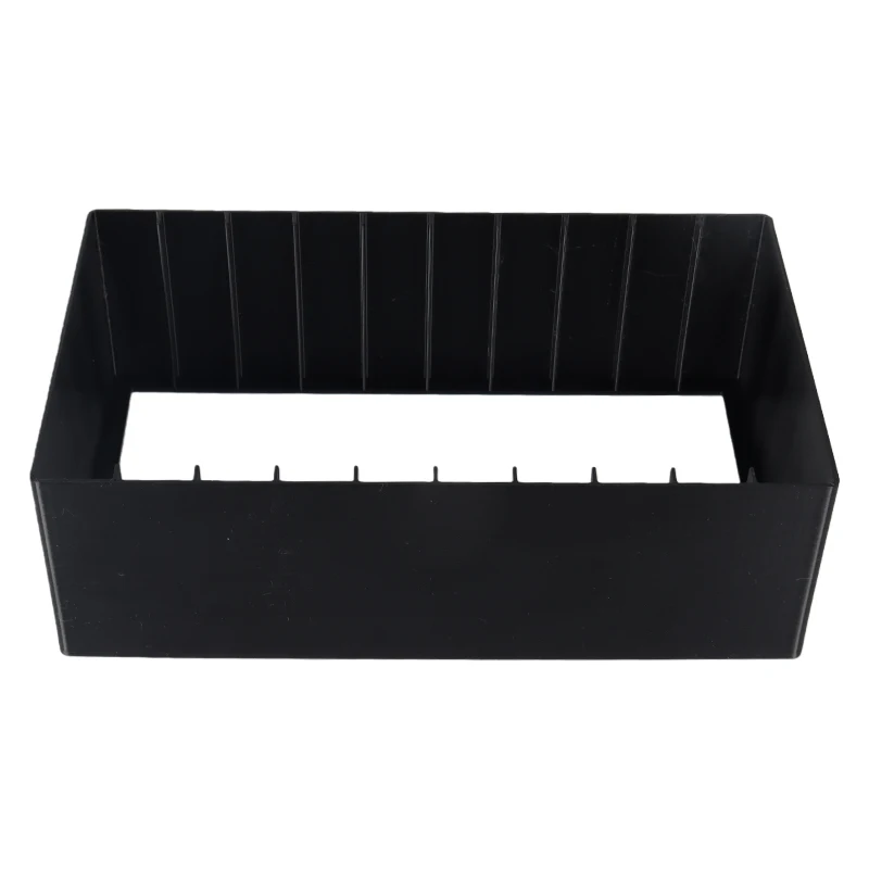 1 Stück schwarze Kassettenhalterbox aus Kunststoff mit Magnetverschluss, kompakter Organizer mit großem Fassungsvermögen, bietet Platz für bis zu 10 Kassetten – Detail 2