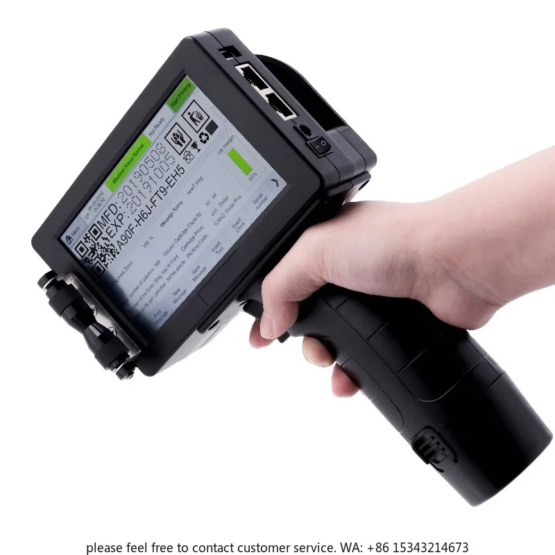 Trend Offer OEM/ODM G300 25.4mm Cheapest Portable Tij Inkjet Printer for Expiration Date Barcode Printing