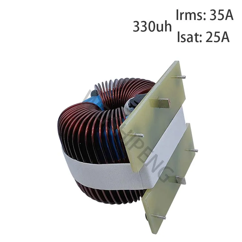 330uh35A / 320uh90A / 170uh60A/350uh63A Flat coil magnetic ring inductor Flat wire iron silicon inductor