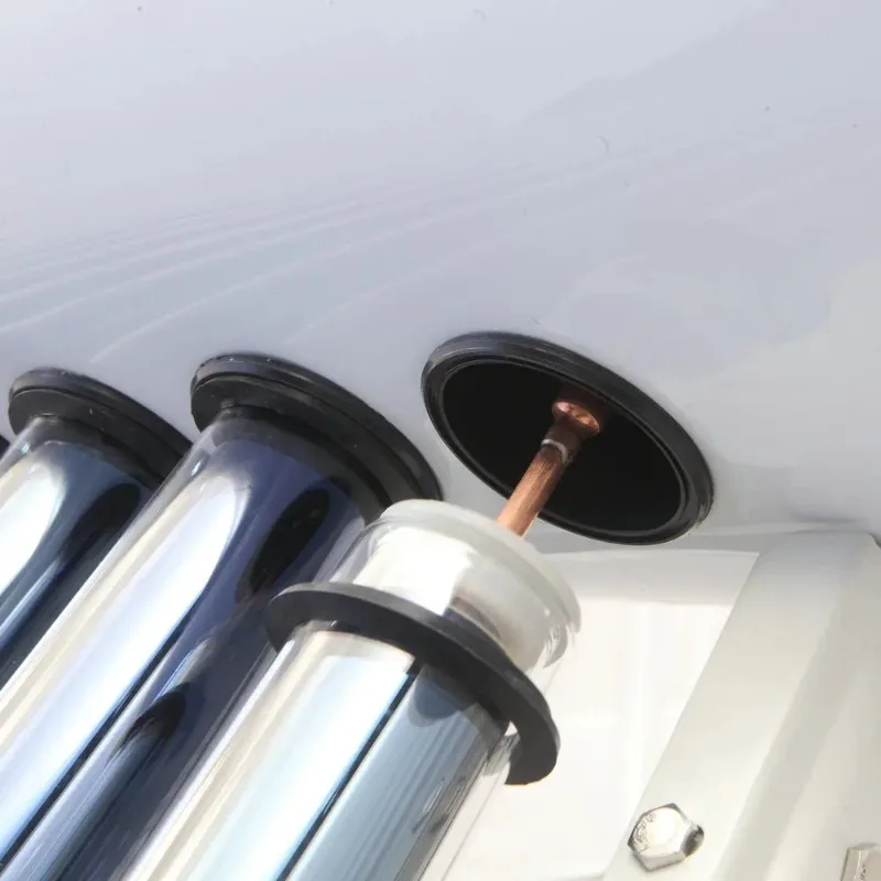 ソーラー温水器システム 180L コンパクトヒートパイプ 温水器 アルミ合金加圧式ソーラー温水器