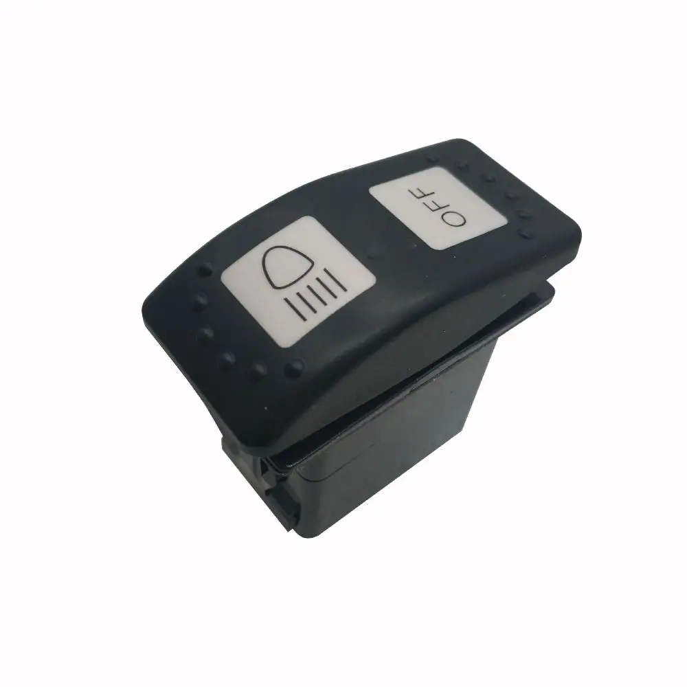 15A 24V Boat Type Switch LED Indicator Excellent Conduction Headlight Switch Car Modification ABS Full Beam Switch Car