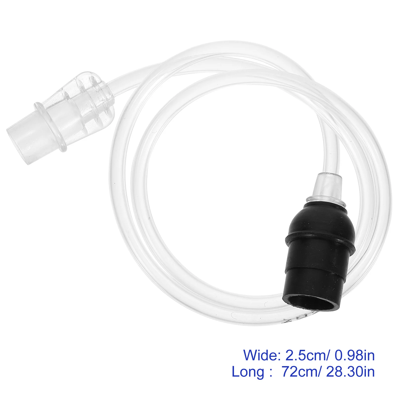 1 set 1 set Cupping-verlengbuis Universele rubberen vacuümslang voor cupping-machine Zuignap Glasaccessoires Massage