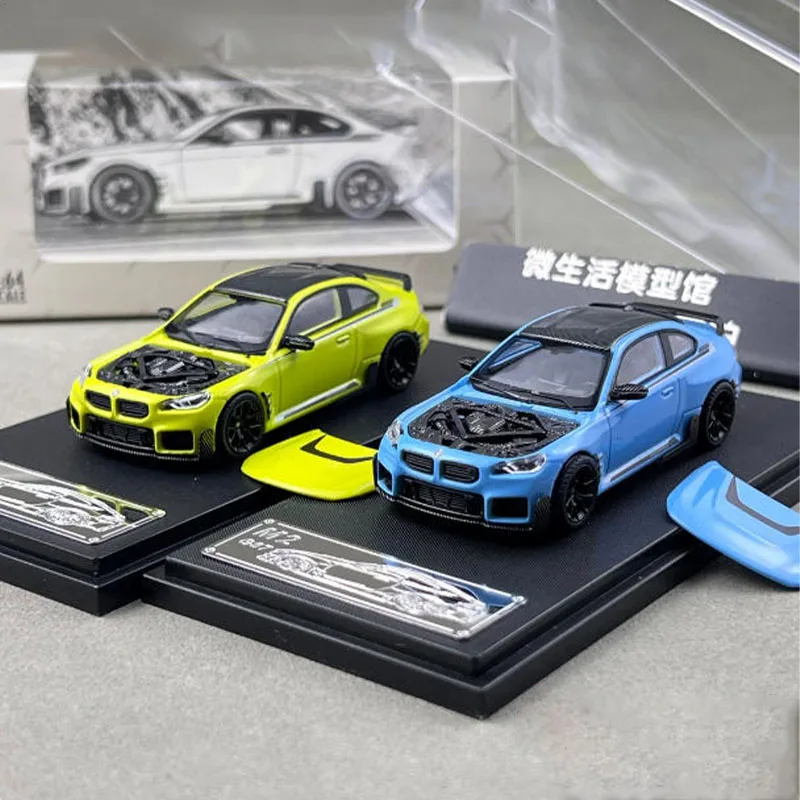 

Diecast Original 1:64 Scale M2 G87 Simulation Alloy Car Model Static Display Collectible Toy Gift Souvenir Decoration