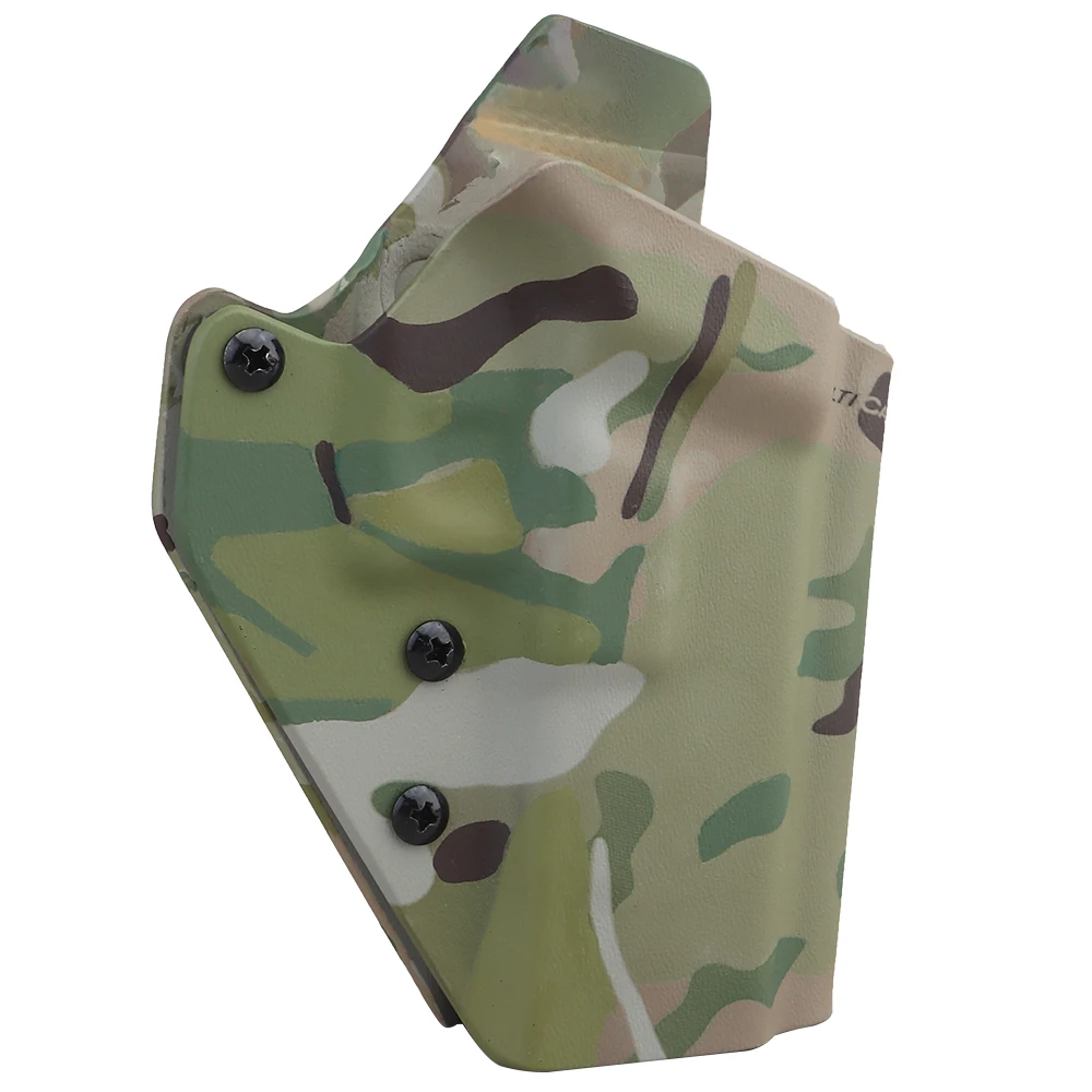 Tactical Kydex Holster for Glock 17/19/19X/45 Fit QLS Quick Release Adjustable Belt Clip Airsoft Hunting view 2