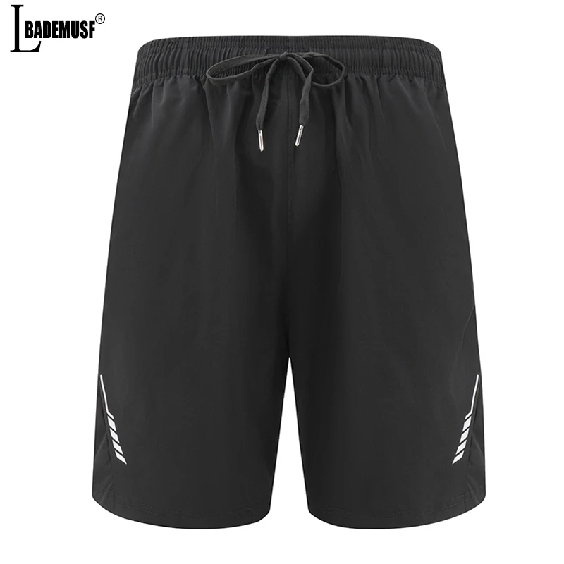 Men New Summer Solid Color Fashion  Casual Shorts Comfort Simplicity Breathable Elastic Elastic Waist Short Trousers Men