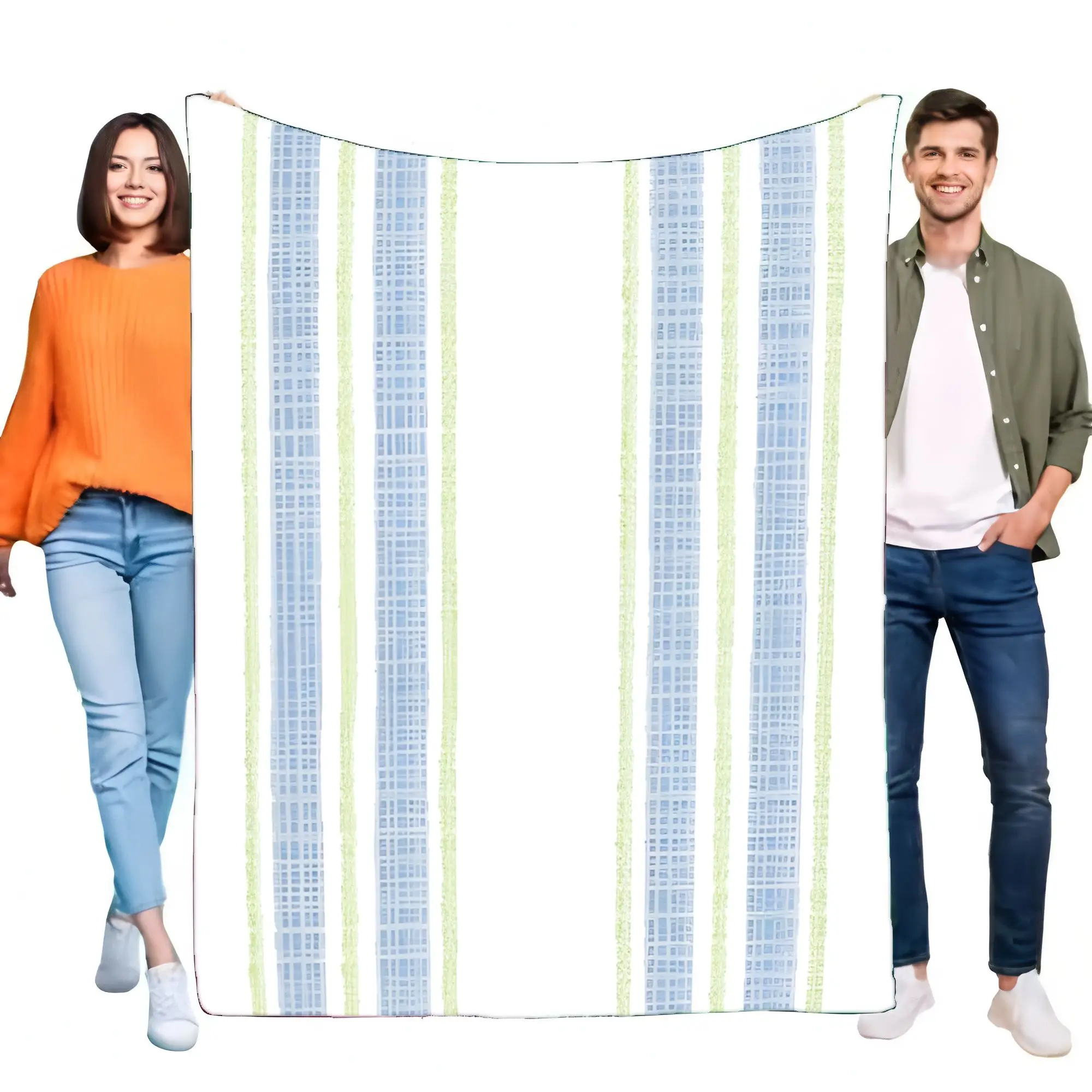 Soft Cozy Blue Gree… - image