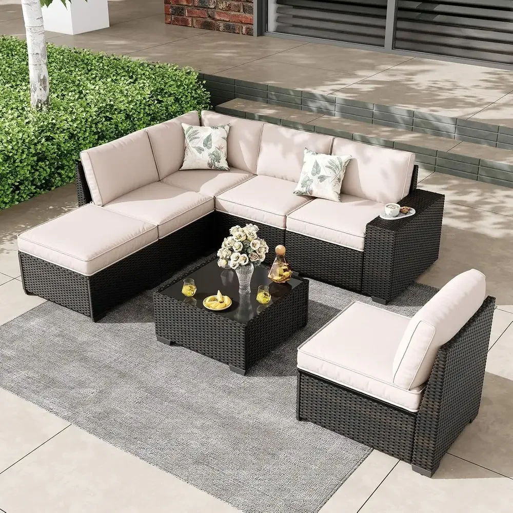 Stylish 7-Piece Outdoor Patio Set