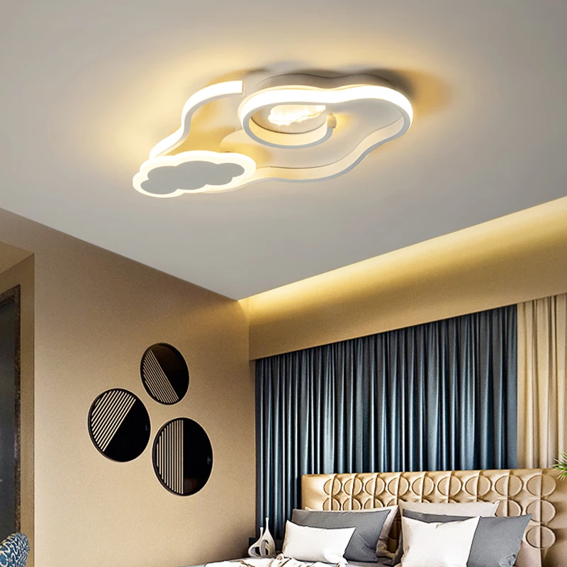 Imagem -06 - Modern Cloud Led Teto Luz Quarto Sala de Estar Lâmpada Criativo Personalizado Quarto de Criança Home Decor Novo