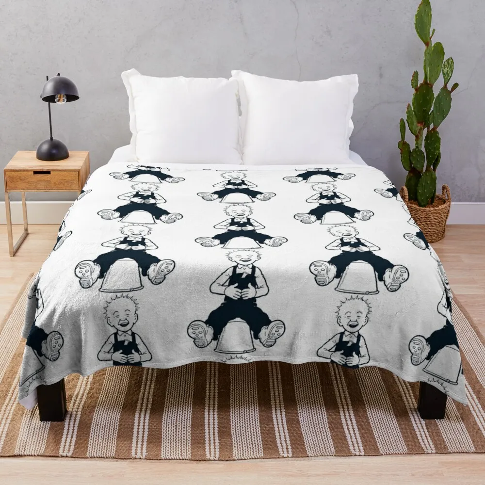 

Oor Wullie, Scottish, Sunday Post Throw Blanket Soft Home Decor Blanket for Couch Bedroom