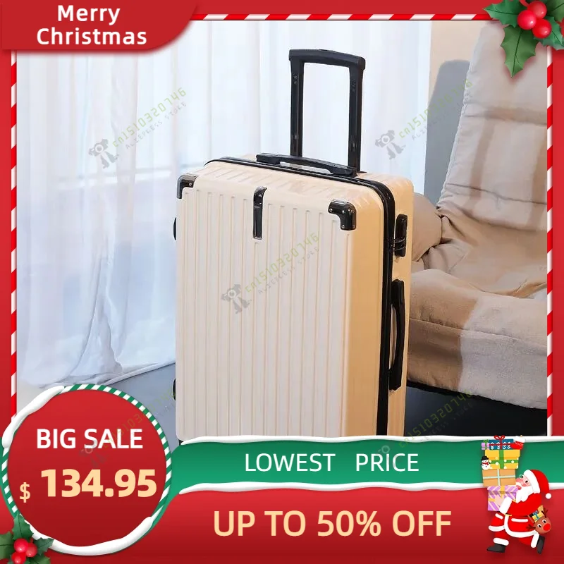 Good-looking Student Trolley Case Smooth Universal Wheel Strong Durable Luggage Large Capacity Travel Password Suitcase