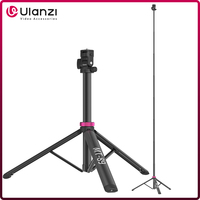 Ulanzi MT-89 2M Extendable Tripod Light Stand w 1/4'' Quick Release Plate Cold Shoe Mount for DSLR Camera Phone Video Light Mic