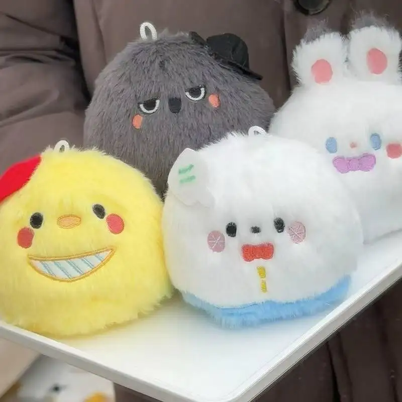 Neueste Kaninchen Tuanzi Rucksack Schlüsselanhänger Anhänger Kawaii Gefüllte Plüschtier Puppe Cartoon Anime Süßes Geschenk für Freundin Weihnachten