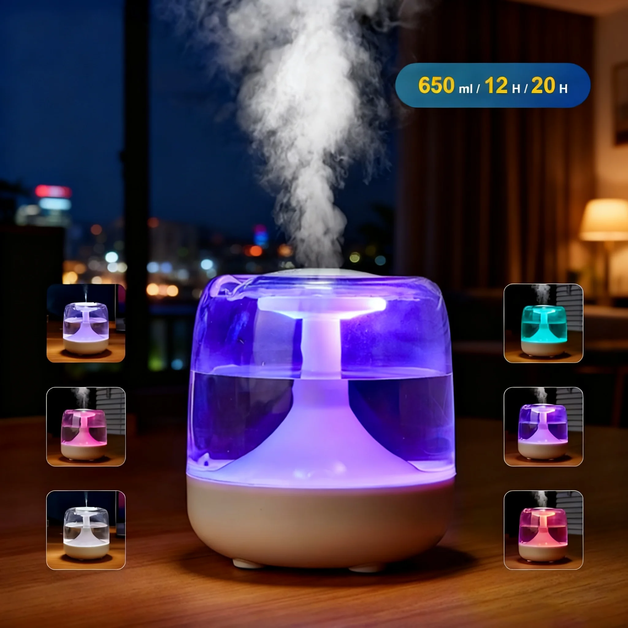 

Mini humidifier Small household large spray aromatherapy machine for bedroom High volume usb air humidifier