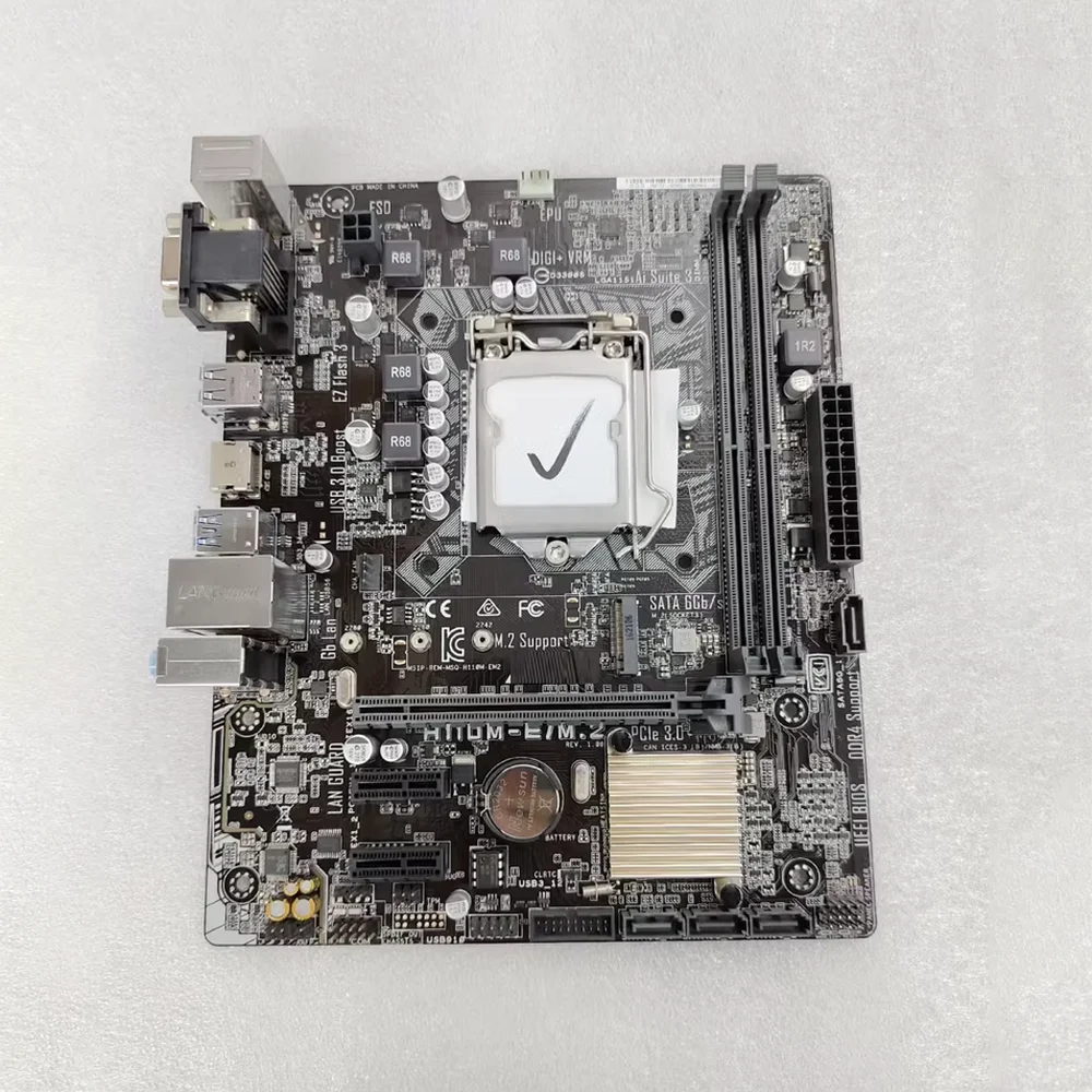 For A-S-U-S H110M-E/m.2 H110 motherboard