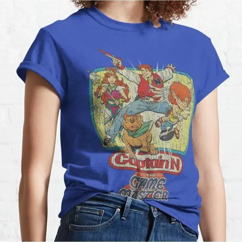 Captain N The Game Master 1989 Classic T Shirt