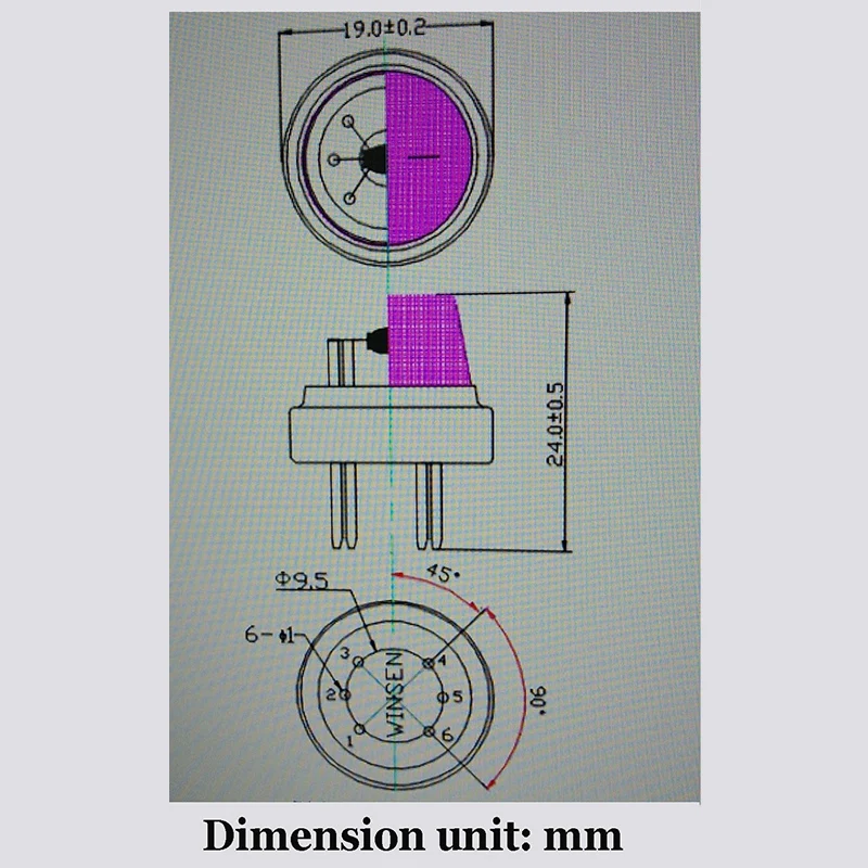 Rauchmelder MQ-2 rauchgas sensor brandschutz natürliche verflüssigte brennbare gas konzentration leck detektor element