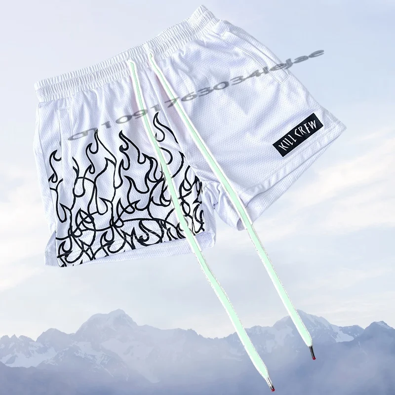 

American Summer Shorts Men's Three-point But Knee Sports Casual College Boys All Wear Breathable Quick-drying Basketball Pants