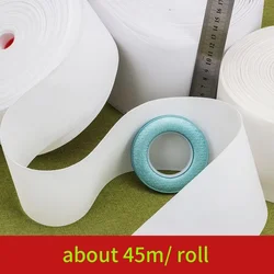 하이 퀄리티 커튼 천 테이프, 흰색 커튼, 회전 테이프, 커튼 링용 천공 테이프, 8cm, 10cm, 12cm 너비
