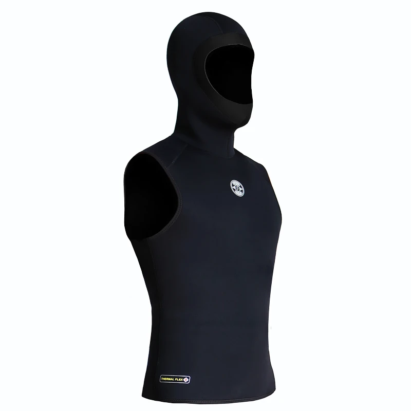 Men's Hooded 3MM Neoprene Wetsuit for Scuba Diving - Skin  Suit