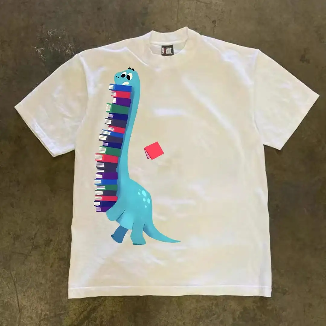 camiseta-unissex-de-algodao-puro-de-manga-curta-estampada-gramatura-pesada-sem-etiqueta-excedente-de-estoque-de-encomendas