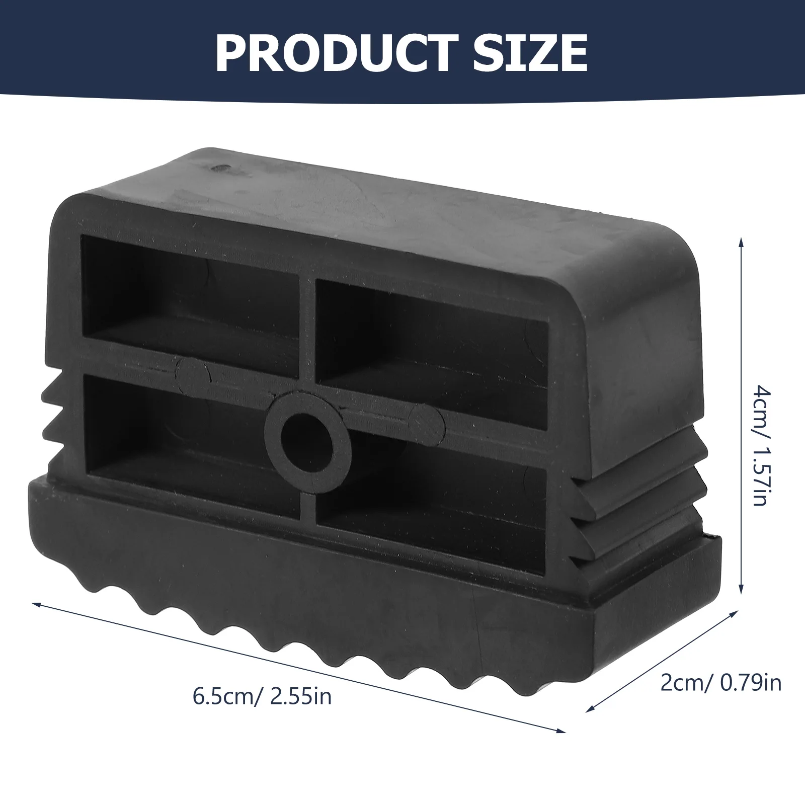 Ladder Non-slip Ladder Feet Rubber Pads Foot Covers Furniture Mat Leg Chair Protectors Cover Accessories Floor Step Caps