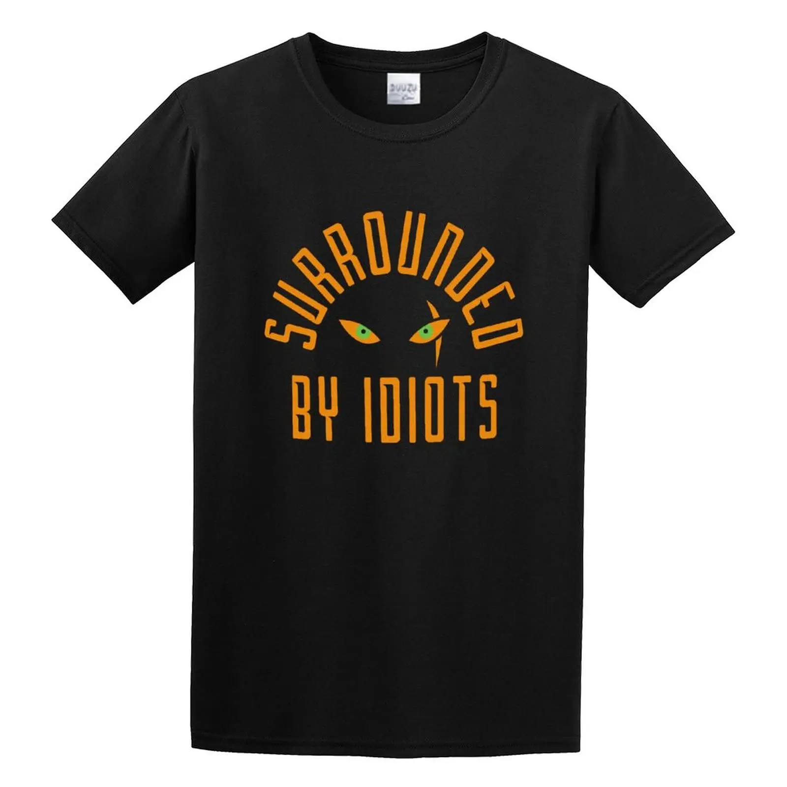 Surrounded by Idiots Shirt T Shirts for Mens Anime Graphic T-shirts  Men Clothing Women Tees High Quality 100%CottonAnime Gr