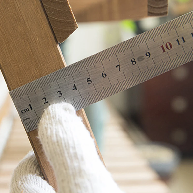 3PCS L Shape Angle Square Ruler Stainless Steel 30 50 60cm for Accurate Measurements in For Woodworking Projects