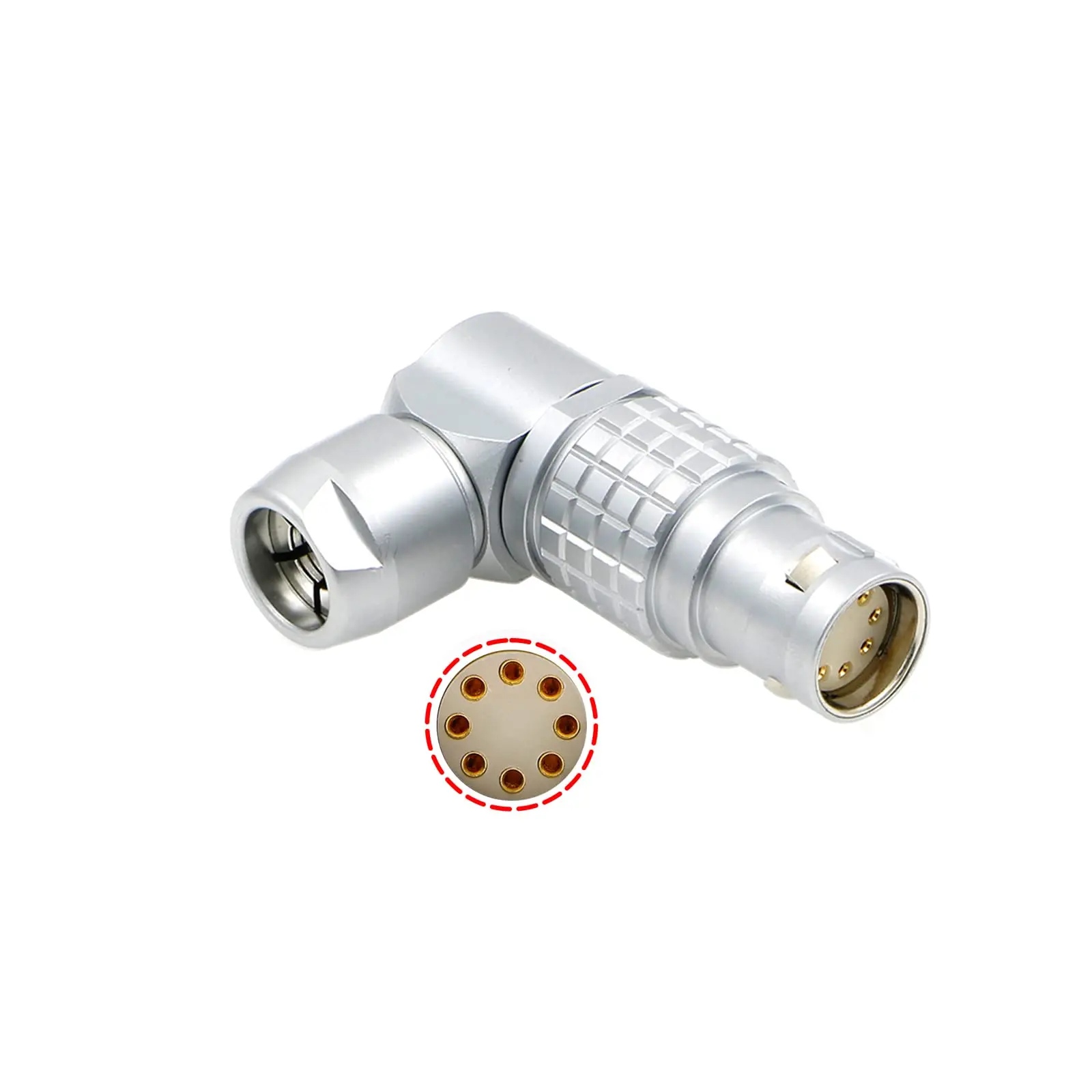 

FSG 2B 8 Pin Adjustable Right Angle Connector