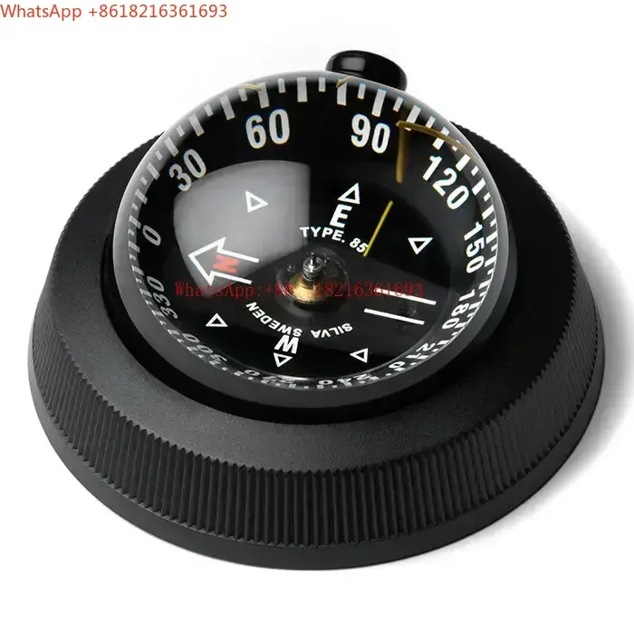 New Arriva High Precision Luminous Nautical Compass Magnetic Pole Guide North Needle Marine Guide Locator 125T