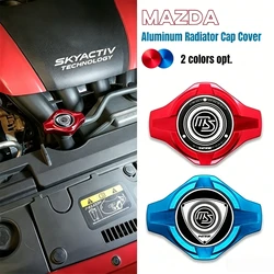 Aluminum Radiator Cap Cover for  MAZDA 2,3,5,6  mazdaspeed CX-5 CX-7 MX-5 RX7 RX8 CX-30 FAMILIA PROTEGE MIATA car accessories