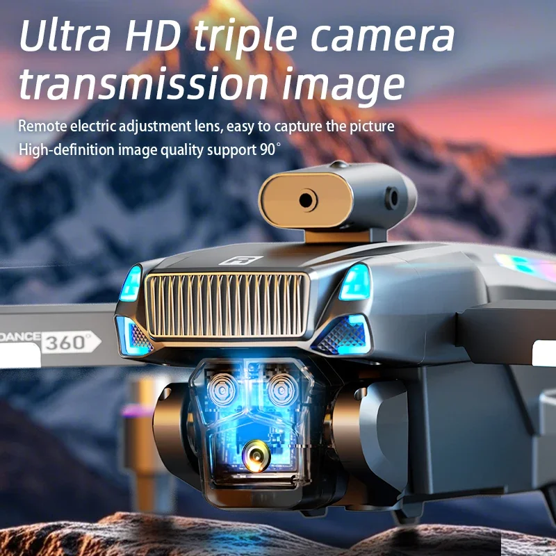 جديد M107 طائرة بدون طيار احترافية بدون فرش 8K HD كاميرا مع شاشة التحكم في تجنب العوائق التدفق البصري الكهربائية RC درون اللعب