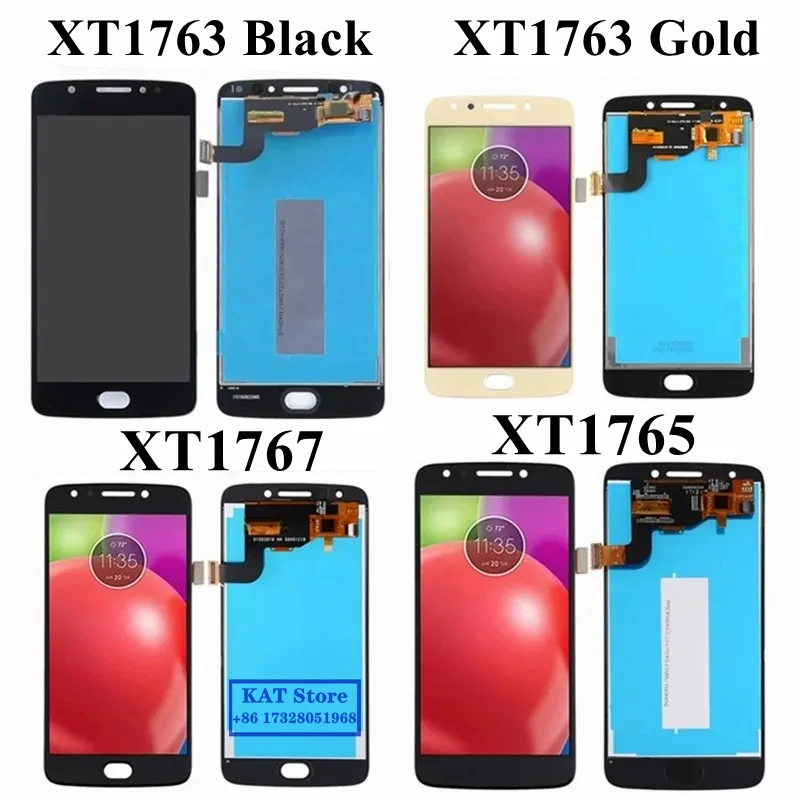 

Compatible For Motorola Moto E4 XT1763 XT1765 XT1766 XT1767 XT1768 LCD Display Digitizer Full Assembly Replacement