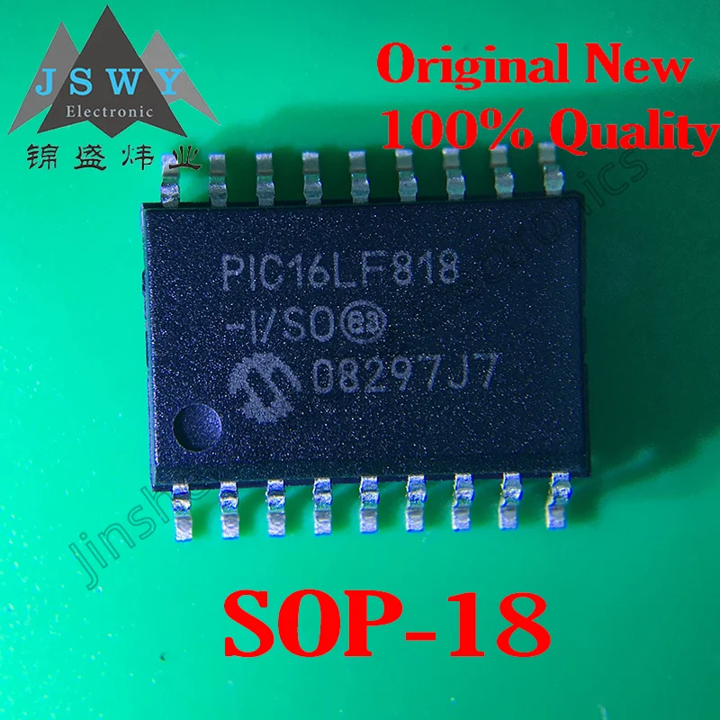 

(5-20 pieces) PIC16LF818-I/SO SOP18/PIC8-bit microcontroller chip/new original/in stock/fast delivery