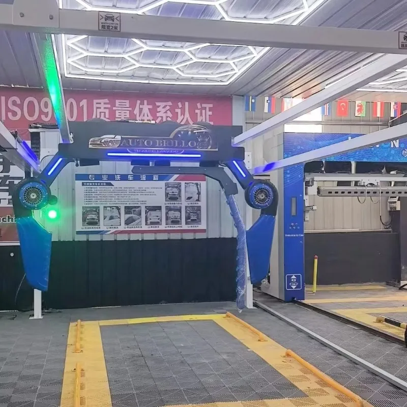 Customized Touchless Car Wash Machine Feature 360-degree Arms High-pressure Water Jets Automatic Car Wash Systems