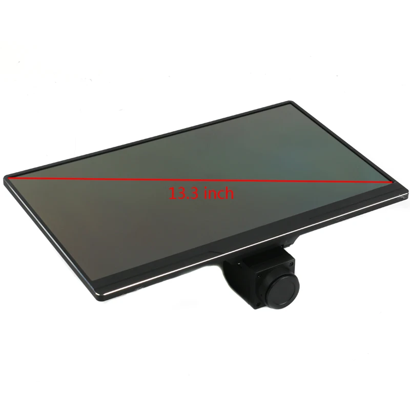 1080P HDMI/LAN/USB3.0 C-mount Digital Microscope Camera Integrated 13.3-inch LCD For Lab Trinocular Detected Industrial Solder