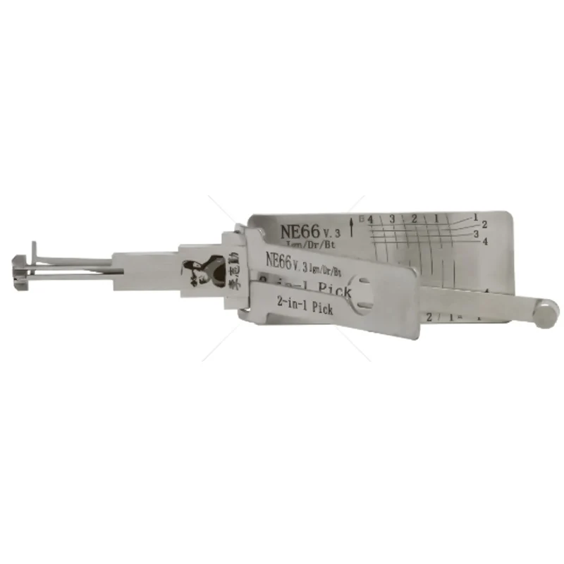 Original NE66 2in1 For Volvo S60 XC90 S80 lishi pick tool Car Door open tool Lockmiths tool