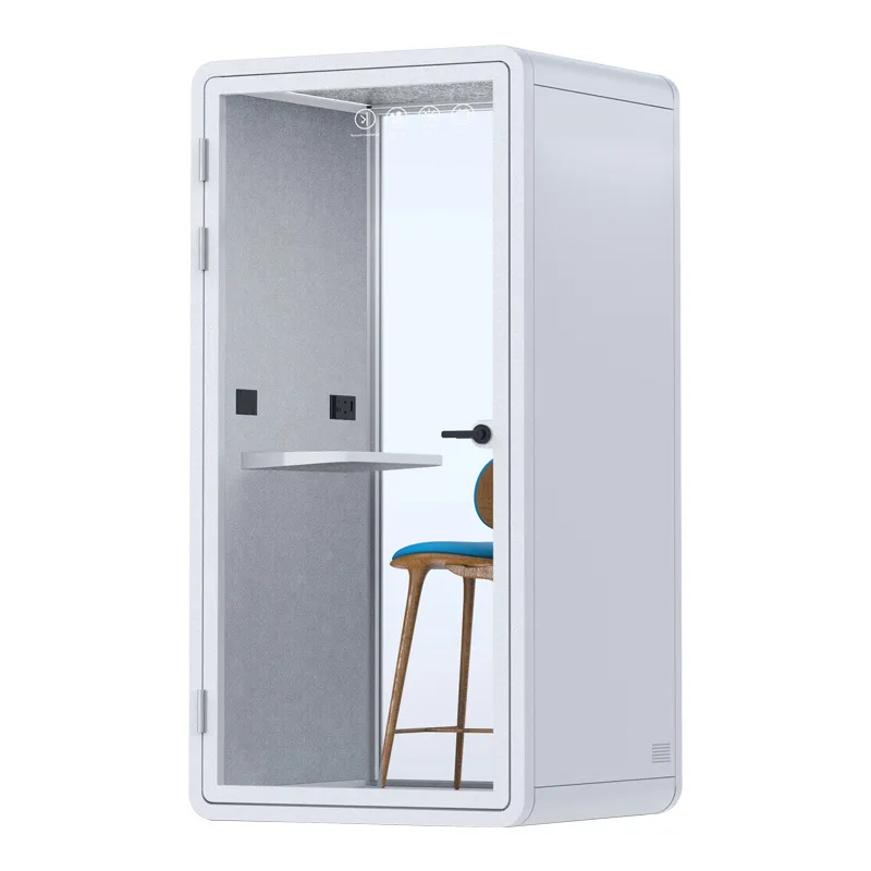 

Indoor mobile soundproof room Phone booth Office silent compartment Removable isolation Noise live stream