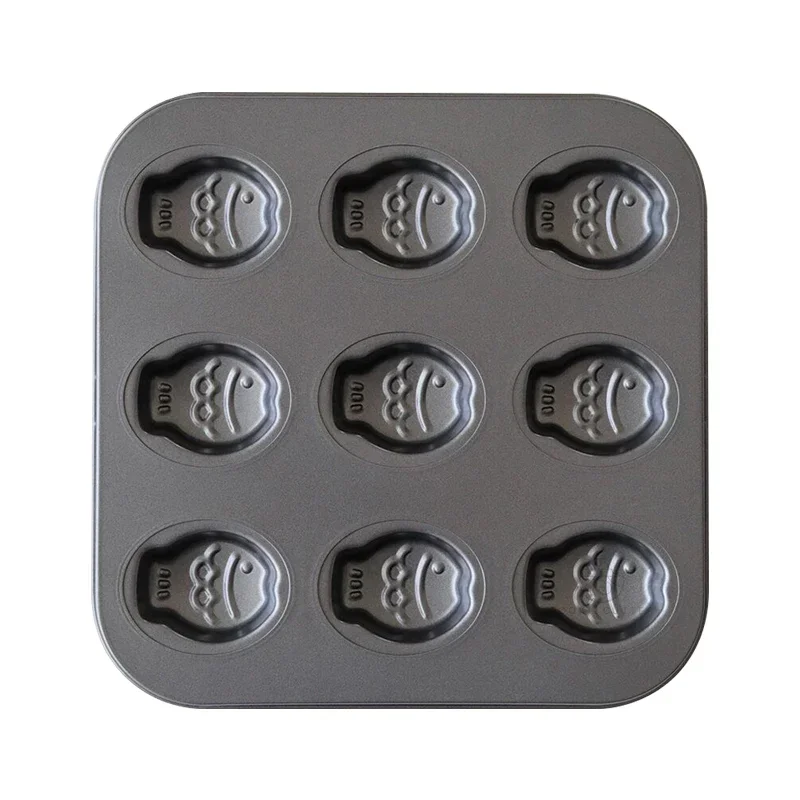 Japanese Small Fish Baking Mold Pan Taiyaki Madeline Fernan Snow Oven Baking Mold Form Small Cake Pastry іnventar Aluminum Molds