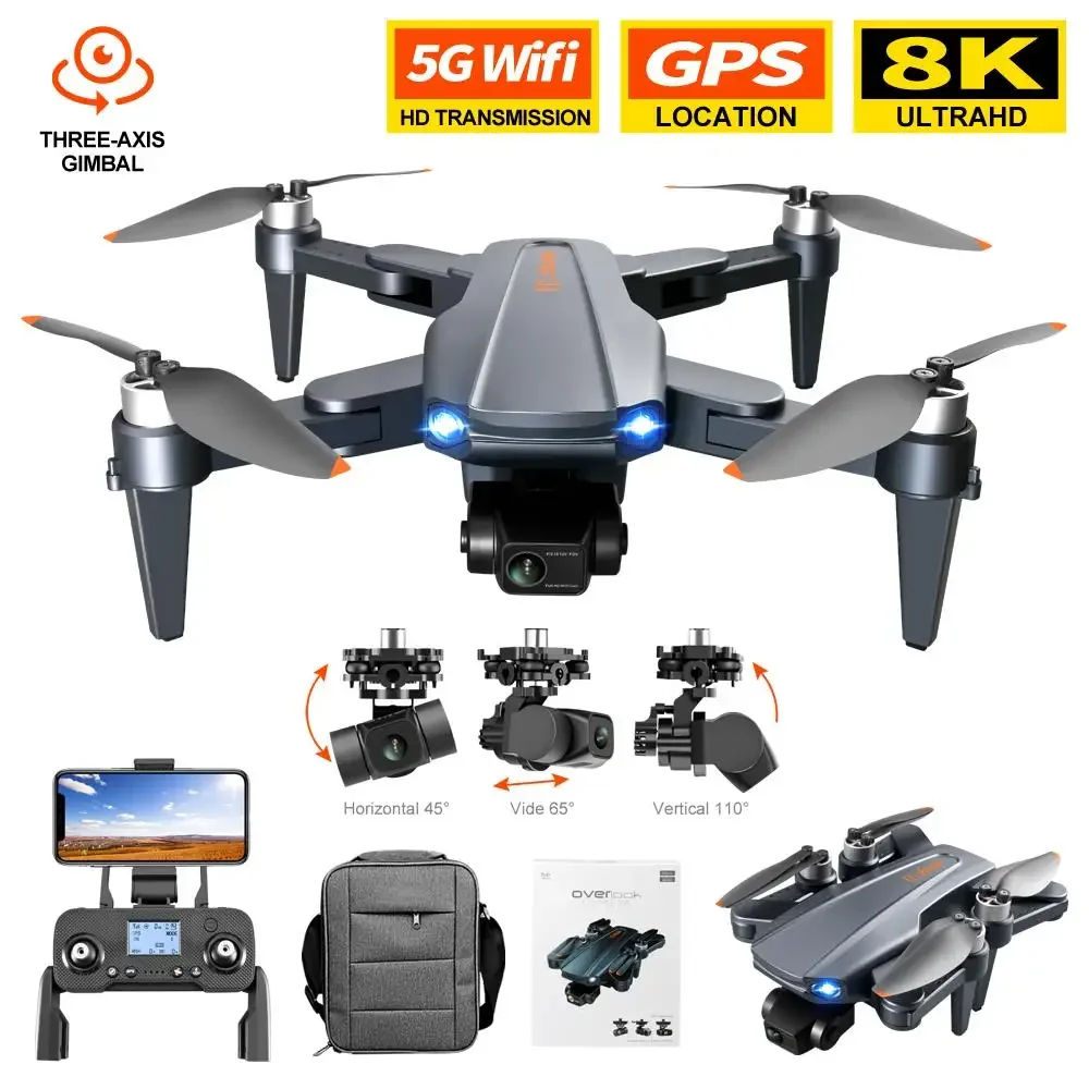 New RG106 fpv drone GPS Drone 8k Professional Dual Camera Foldable Aerial Photography Four Axis Aircraft Toy Gift drone