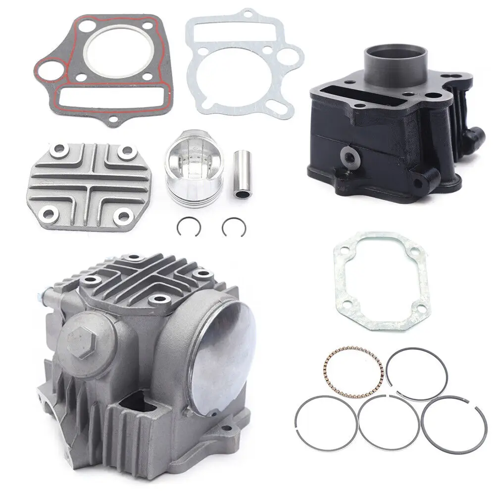 

39mm Top End Rebuild Kit Cylinder Head Piston Fittings For Honda Xr50 Crf50 Z50r Z50 Dirt Bike